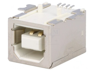 Conector USB B Orizontal SMT foto