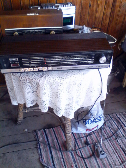 Vechi aparat de Radio Grundig RTV -500