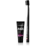 Curaprox Black is White set pentru &icirc;ngrijirea dentară