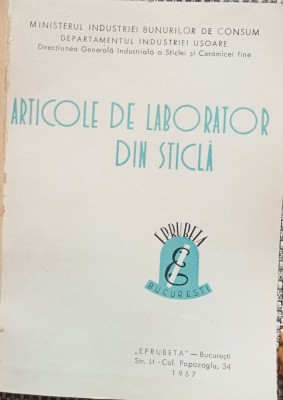 Eprubeta Articole de laborator de sticla foto