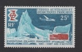 TAAF TERITORIILE FRANCEZE DIN ANTARCTICA 1969 EXPEDITIA POLARA COTA 30E