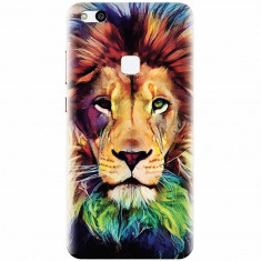 Husa silicon pentru Huawei P10 Lite, Colorfull Lion