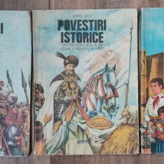 Set 3 carti Povestiri Istorice Dumitru Almas anii 80, perioada comunista