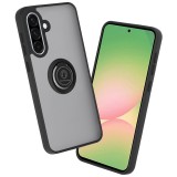 Husa Samsung Galaxy A56 5G Techsuit Glinth cu inel suport stand magnetic, negru