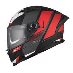Casca integrala pentru scuter - motocicleta MT Braker SV Chento B5 rosu mat (ochelari soare integrati) L (59/60cm)