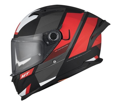 Casca integrala pentru scuter - motocicleta MT Braker SV Chento B5 rosu mat (ochelari soare integrati) L (59/60cm) foto