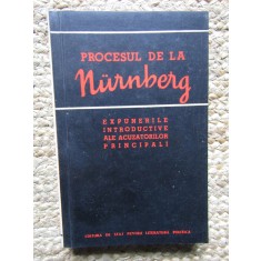 Procesul de la Nurnberg - Expunerile introductive ale acuzatorilor principali