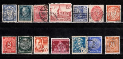 A7 T4 50 - Timbre foarte vechi - Germania foto
