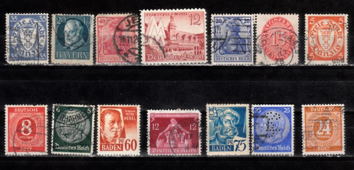 A7 T4 50 - Timbre foarte vechi - Germania