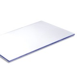 Policarbonat solid, transparent, 1250 x 513 x 2 mm