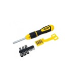 Set surubelnita cu clichet cu 20 varfuri STHT0-62574 Stanley