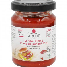 Pasta bio de chili Sambal Oelek, 125g Arche