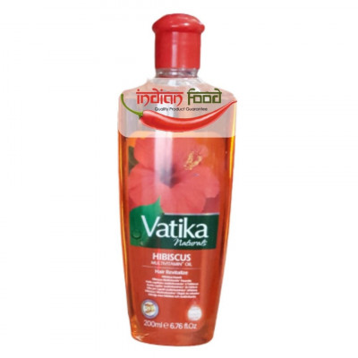 VATIKA Enriched Hibiscus Multivitamin Infused Hair Oil (Ulei de Par de foto