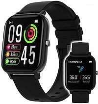 iHunt Smartwatch Watch ME Temp Pro 2021 Black foto