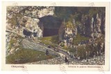 599 - CAMPULUNG Arges, Dambovicioara Cave, Romania - old postcard - used - 1925