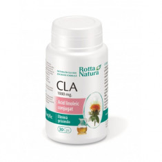 Supliment Alimentar CLA Acid Linoleic Conjugat Rotta Natura 30cps