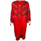 Rochie dama casual RC24, rosu , marimea S