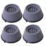 Set 4 Suporturi Antivibratii Masina Spalat Rufe IdeallStore, Plastic Dur, Gri Inchis, Universal, Protectie Podea, Antizgomot