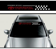 Sticker parasolar auto Toyota Flag foto