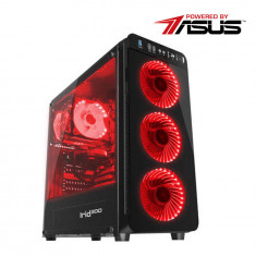 Sistem desktop Gaming Powered by ASUS Cyber X Intel Core i3-10100F 3.6Ghz 8GB DDR4 SSD 240GB + HDD 1TB ASUS nVidia GeForce GTX 1050 Ti Cerberus O4G 4G foto