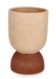 Cumpara ieftin Vaza flori teracota natur maro Hector &Oslash;20,5x32h