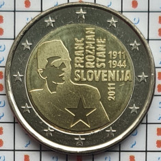 Slovenia 2 euro 2011 UNC - Franc Rozman-Stane - km 100 - E001