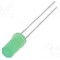 Dioda LED 5mm, verde, plat, 2.7...3.4V, OPTOSUPPLY - OSPPD25TK4A