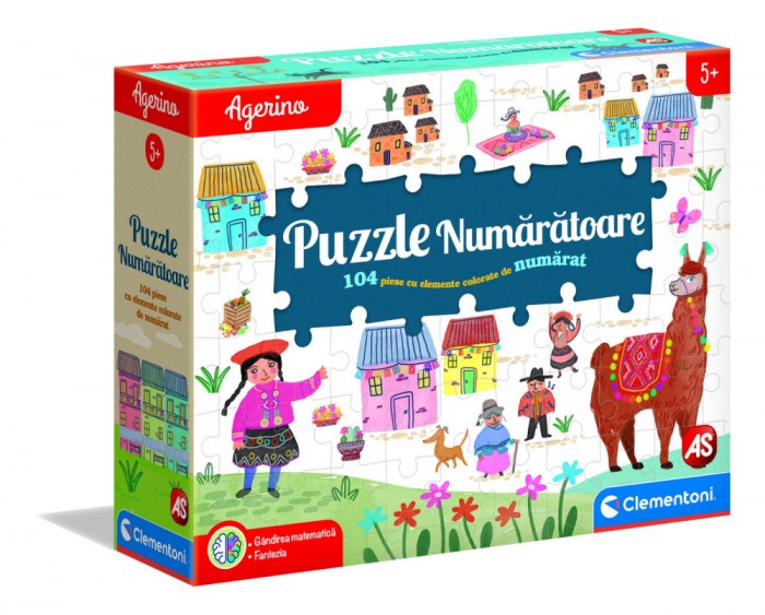 AGERINO PUZZLE NUMARATOARE SuperHeroes ToysZone