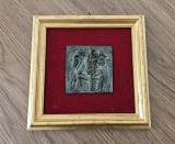 REPLICĂ VINTAGE DIN BRONZ, SCENA DEDICATĂ VIEȚII LUI ISUS