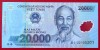 Bancnota Vietnam 20000 Dong 2022 Polimer UNC Necirculata