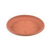 Farfurie Ghiveci Flori, 27x3.3cm, Plastic, Teracota, Oem