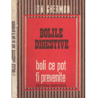 Ion Gherman - Bolile digestive. Boli ce pot fi prevenite - 135101 foto