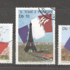 Sao Tome 1989 French Revolution used DE.088