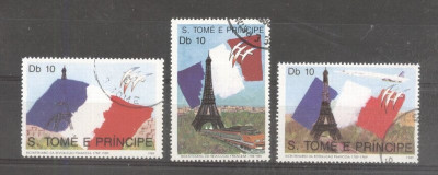 Sao Tome 1989 French Revolution used DE.088 foto