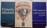 3 vol. Simone de Beauvoir (Femeia sfasiata, Toti oamenii sunt muritori, Amintirile unei fete cuminti)