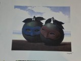 Rene Magritte - The Hesitation Waltz, litografie originala
