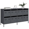 VidaXL Dulap, antracit, 135x39x73,5 cm, oțel laminat la rece
