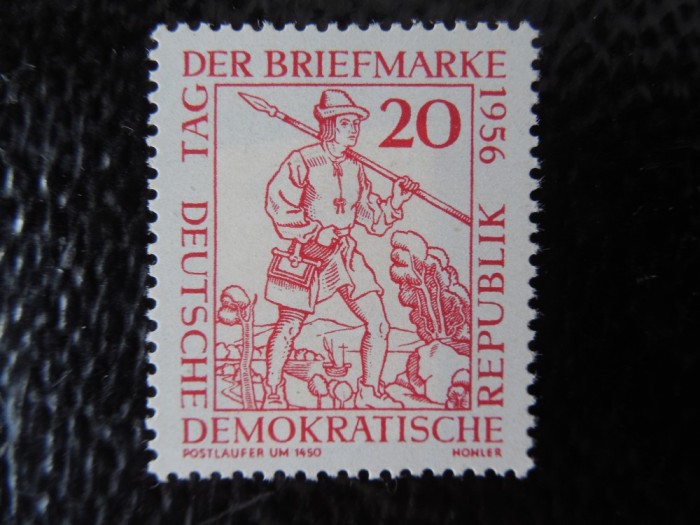 DDR-ZIUA MARCII 1956- COMPLET-NESTAMPILAT