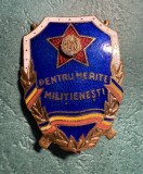 Insigna Pentru Merite Militienesti RSR