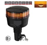 Lumina de avertizare Stroboscopica 30 LED 19W 92mm Lampa Girofar Intermitenta Galben 12V 24V
