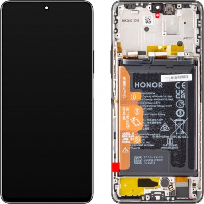 Display cu Touchscreen Honor X9 5G / Magic4 Lite, cu Rama si Acumulator, Negru (Midnight Black), Service Pack 0235ABSK foto