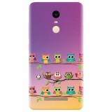 Husa silicon pentru Xiaomi Remdi Note 3, Owls