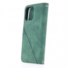 Husa Flip Carte Trendy Porto, Samsung A525 Galaxy A52 4G / A52 5G / A52s 5G, Verde