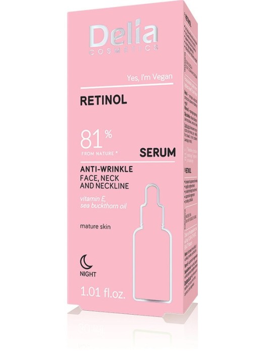 Ser retinol antirid noapte fata&amp;decolteu 30ml