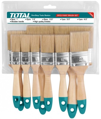 Set 9 pensule pentru vopsit Total THT8414091 foto