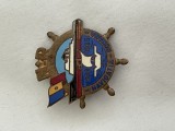 Insigna NAVIGATIA ROMANA 1890 - 1965, Romania de la 1950