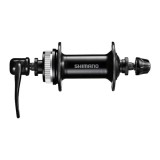 Cumpara ieftin Butuc fata Shimano Tourney AHBTX505A5, aluminiu, QR, 36H, OLD 100 mm, ax 108 mm, 133 mm, negru Ultimate FactoryBikes