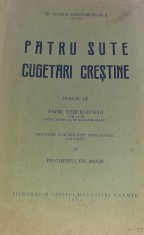 PATRU SUTE CUGETARI CRESTINE Sfantul Maxim Marturisitorul 1939 !!!!!!