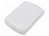 Carcasă universală ELBAG ventilată albă 81mm x 128mm x 25mm