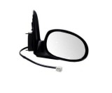 Oglinda exterioara Chrysler Pt Cruiser (Pt), 06.2000-11.2005, partea Dreapta, culoare sticla crom, carcasa neagra, cu incalzire, ajustare electrica,